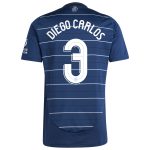 aston villa adidas third shirt 2024-25 with diego carlos 3 cup printing Collection | Aston Villa Jerseys for True Fans