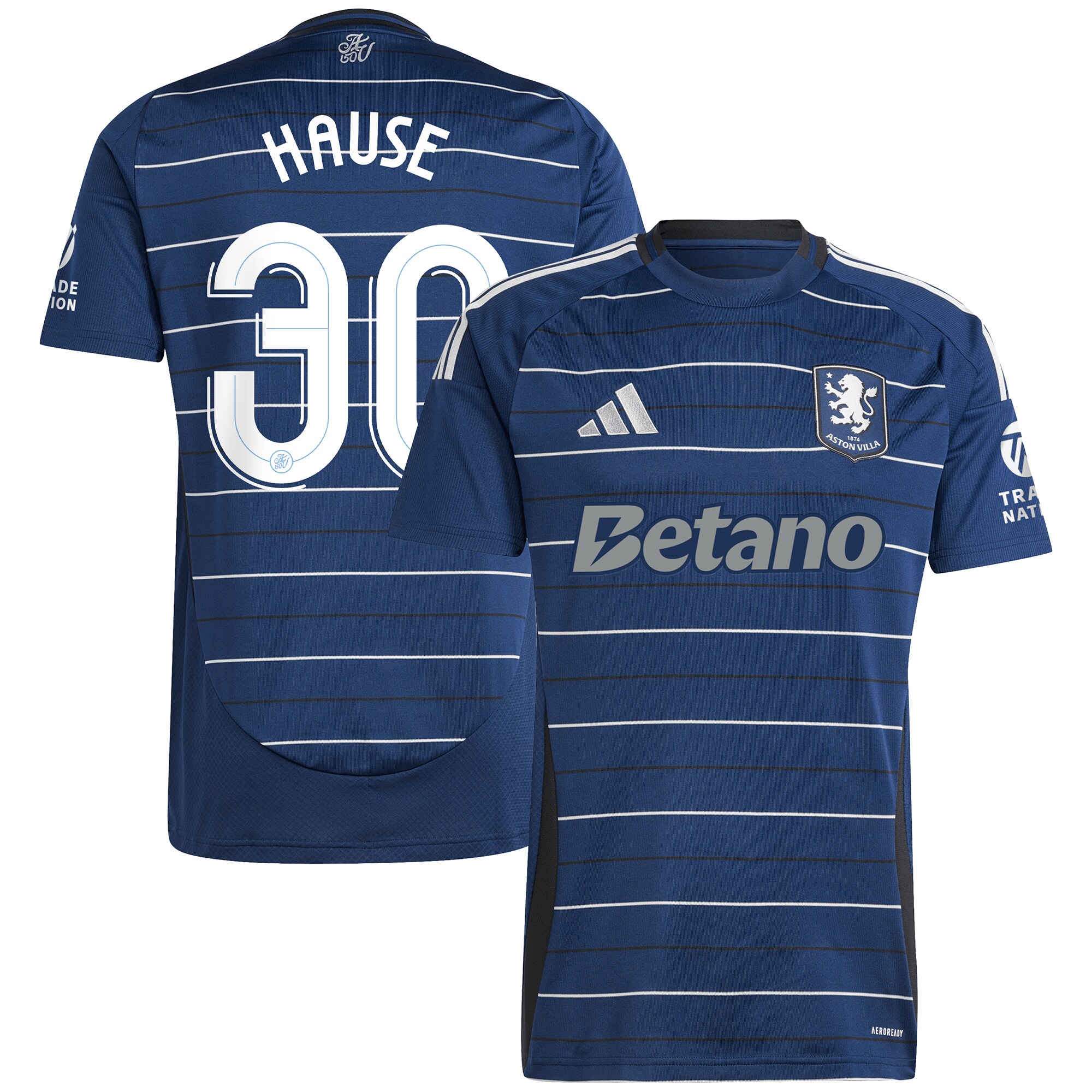 aston villa adidas third shirt 2024-25 with hause 30 cup printing Collection | Aston Villa Jerseys for True Fans