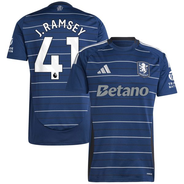 aston villa adidas third shirt 2024-25 with j. ramsey 41 printing Collection | Aston Villa Jerseys for True Fans