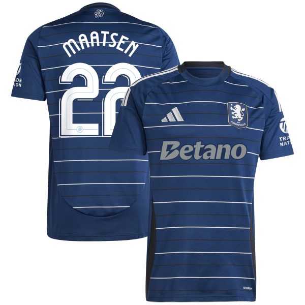 aston villa adidas third shirt 2024-25 with maatsen 22 cup printing Collection | Aston Villa Jerseys for True Fans