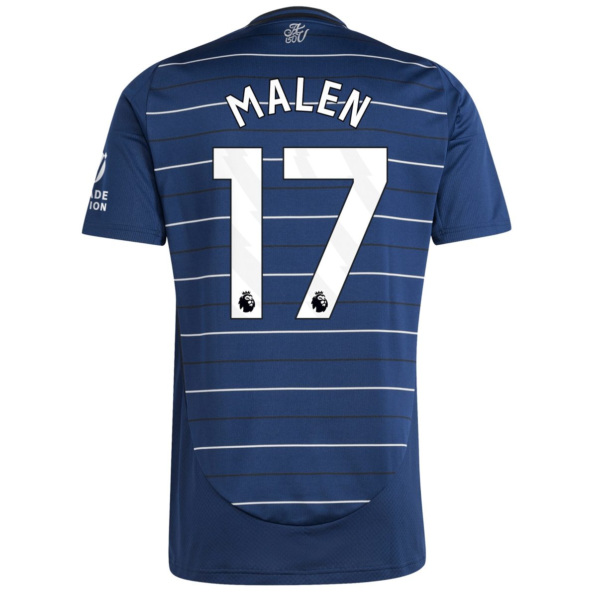 aston villa adidas third shirt 2024-25 with malen 17 printing Collection | Aston Villa Jerseys for True Fans