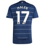 aston villa adidas third shirt 2024-25 with malen 17 printing Collection | Aston Villa Jerseys for True Fans