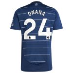 aston villa adidas third shirt 2024-25 with onana 24 printing Collection | Aston Villa Jerseys for True Fans