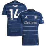 aston villa adidas third shirt 2024-25 with pau 14 printing Collection | Aston Villa Jerseys for True Fans