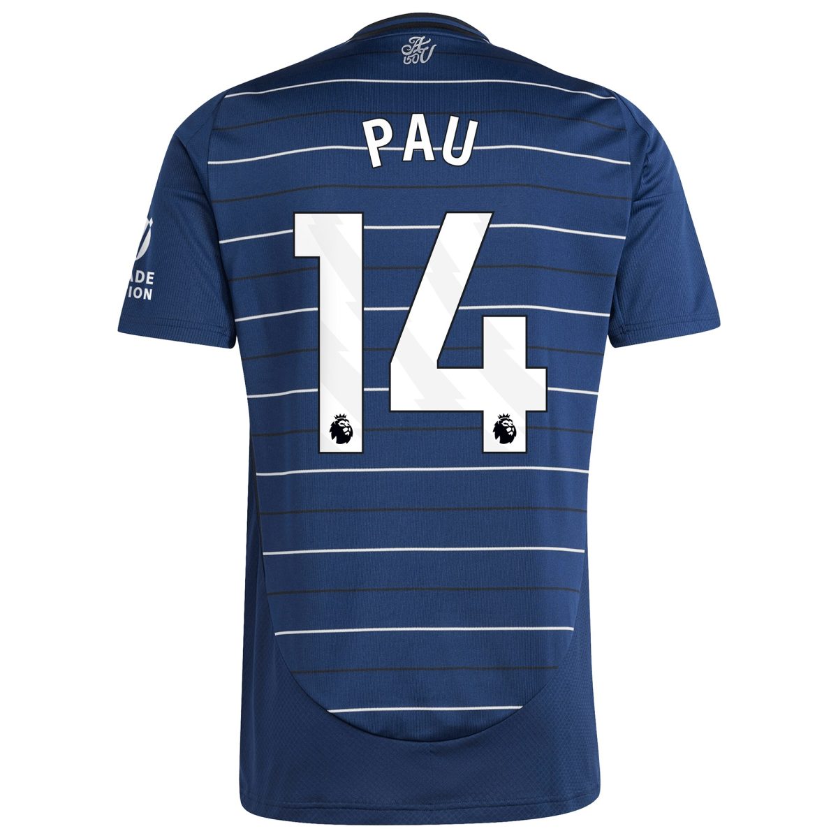 aston villa adidas third shirt 2024-25 with pau 14 printing Collection | Aston Villa Jerseys for True Fans