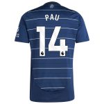 aston villa adidas third shirt 2024-25 with pau 14 printing Collection | Aston Villa Jerseys for True Fans