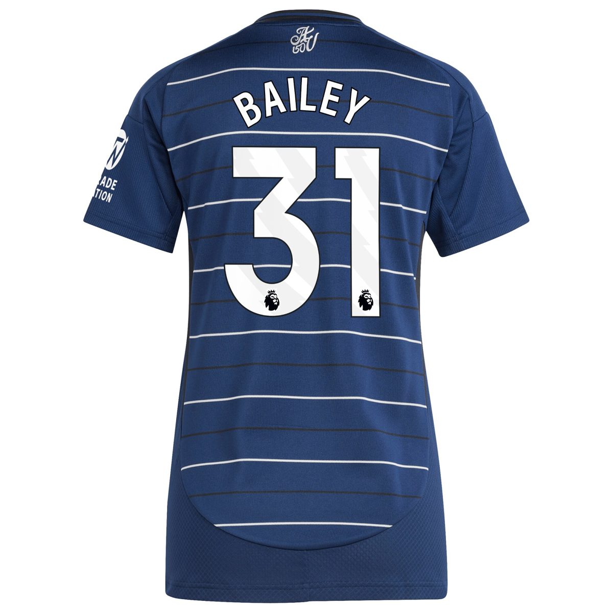 aston villa adidas third shirt 2024-25 – womens with bailey 31 printing Collection | Aston Villa Jerseys for True Fans