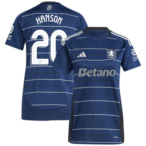 aston villa adidas third shirt 2024-25 – womens with hanson 20 cup printing Collection | Aston Villa Jerseys for True Fans