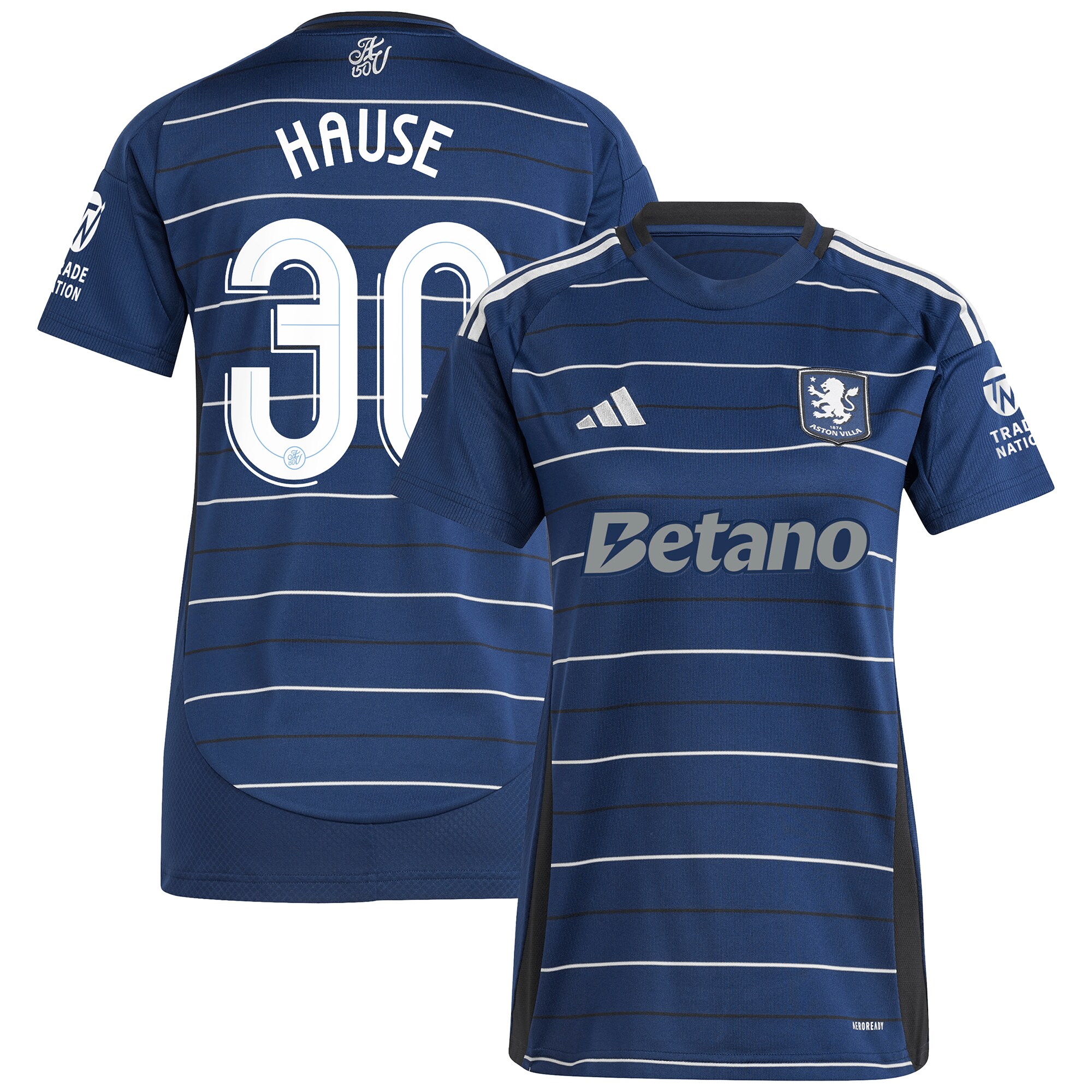 aston villa adidas third shirt 2024-25 – womens with hause 30 cup printing Collection | Aston Villa Jerseys for True Fans