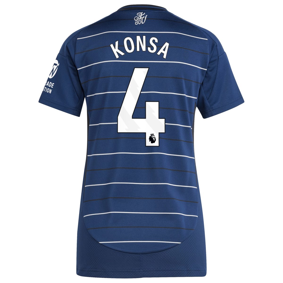 aston villa adidas third shirt 2024-25 – womens with konsa 4 printing Collection | Aston Villa Jerseys for True Fans