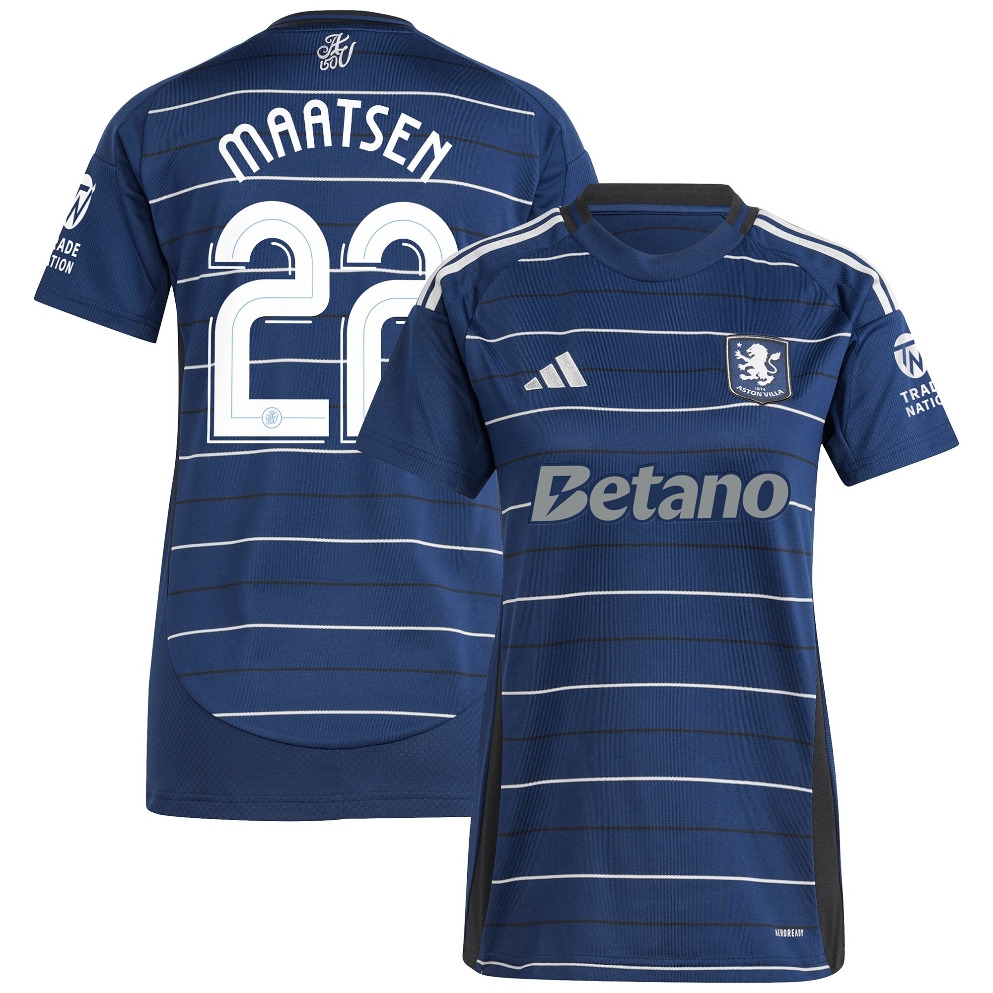 aston villa adidas third shirt 2024-25 – womens with maatsen 22 cup printing Collection | Aston Villa Jerseys for True Fans