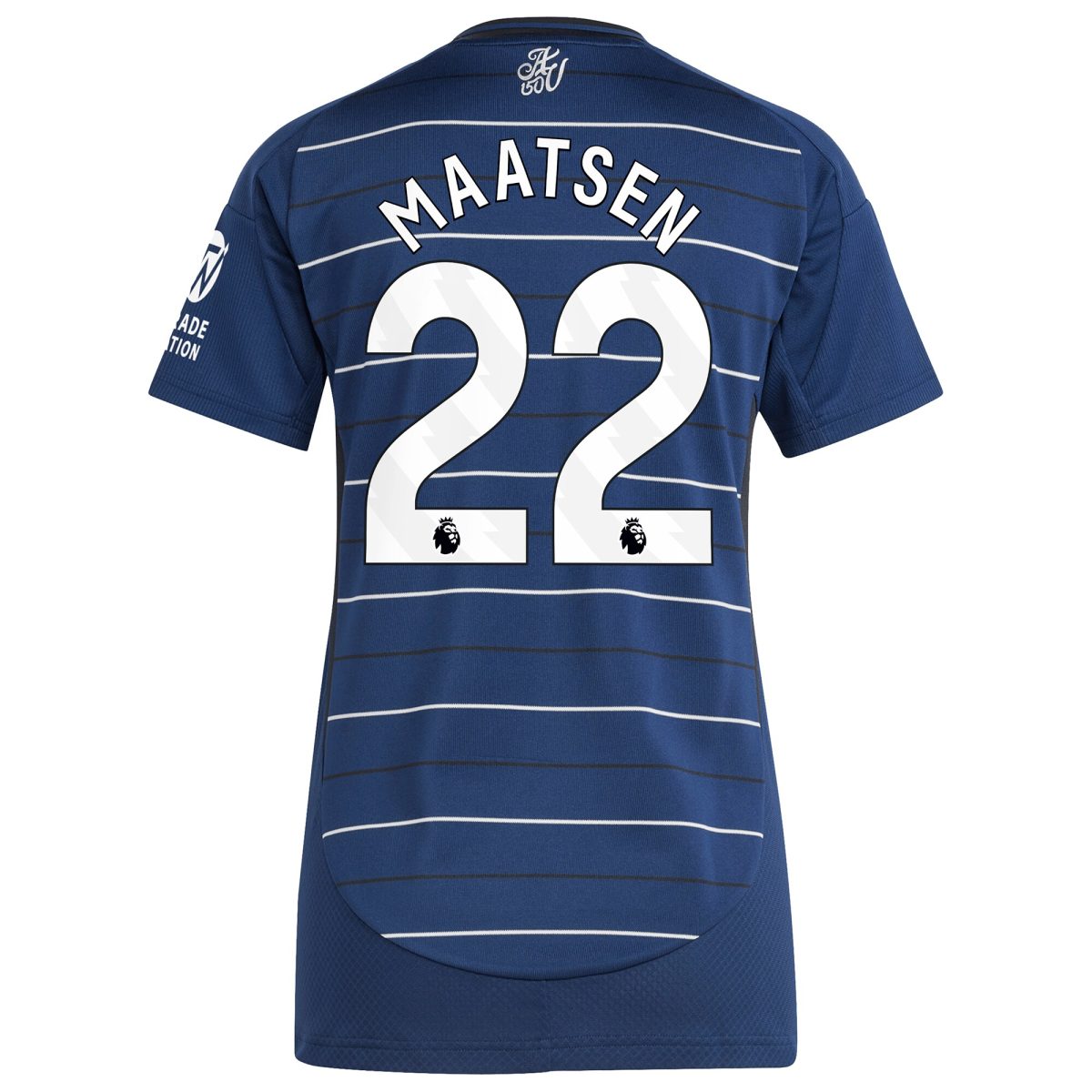 aston villa adidas third shirt 2024-25 – womens with maatsen 22 printing Collection | Aston Villa Jerseys for True Fans
