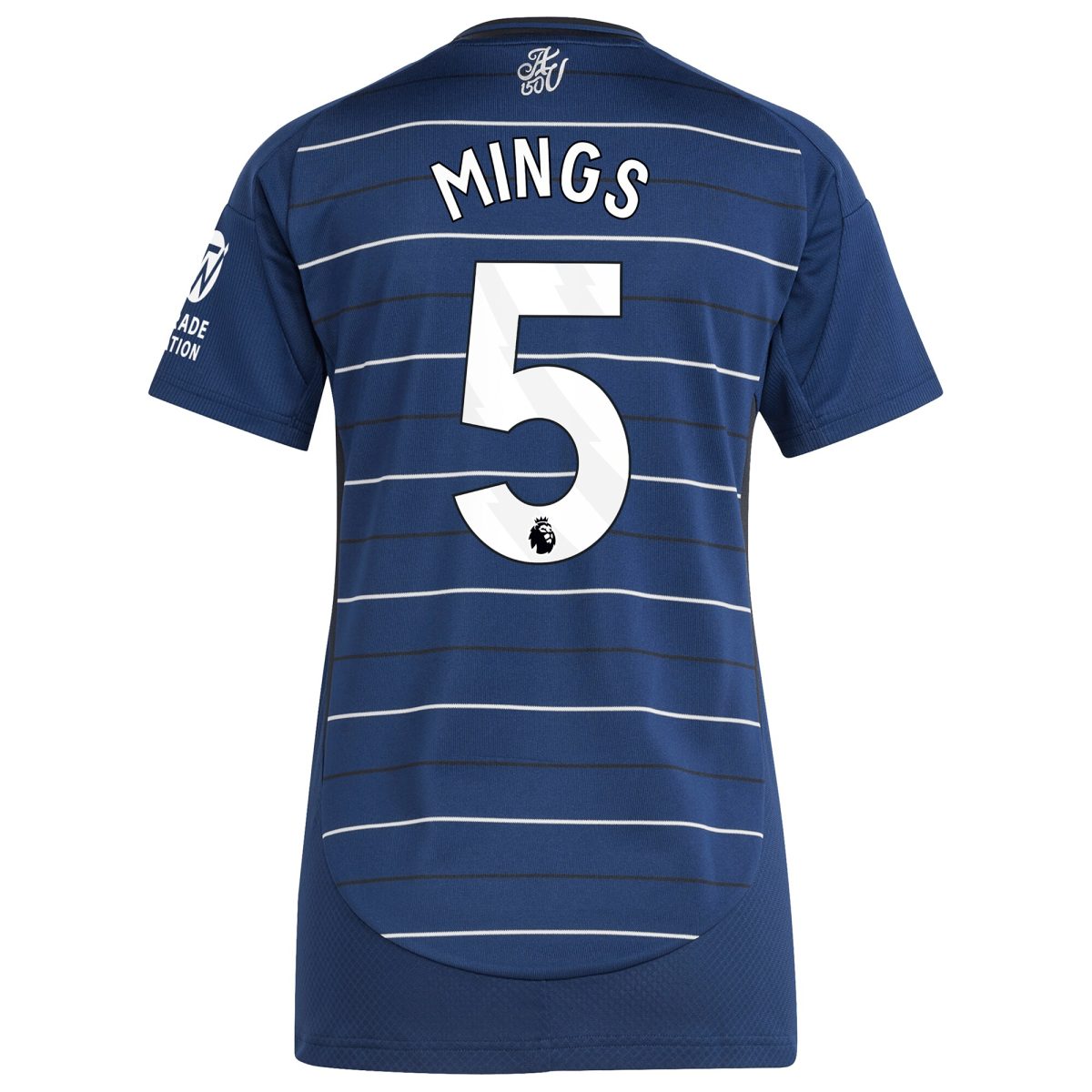 aston villa adidas third shirt 2024-25 – womens with mings 5 printing Collection | Aston Villa Jerseys for True Fans