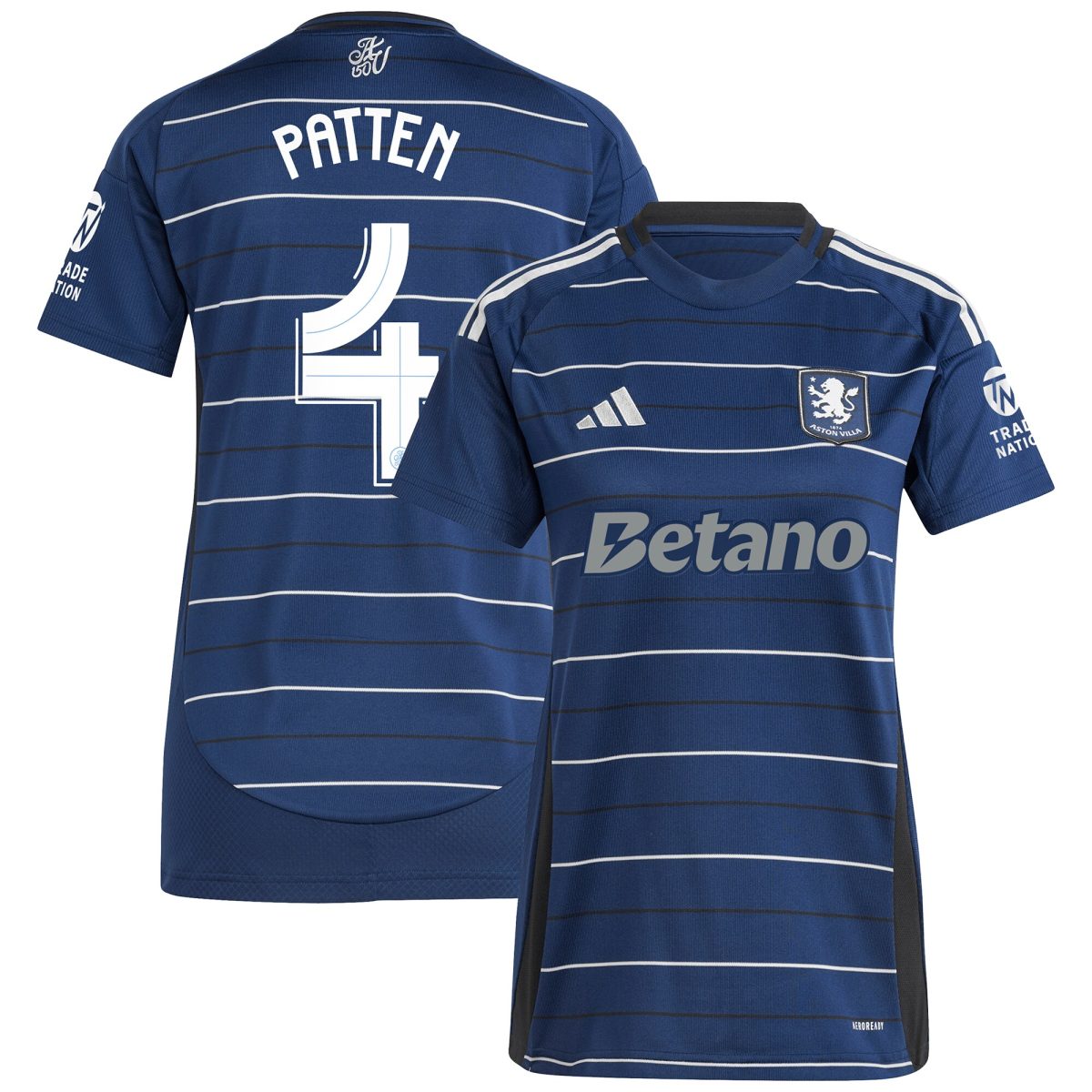 aston villa adidas third shirt 2024-25 – womens with patten 4 cup printing Collection | Aston Villa Jerseys for True Fans