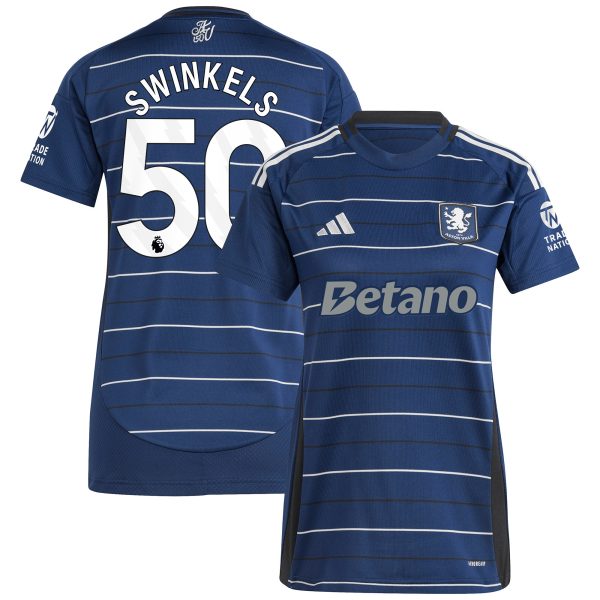 aston villa adidas third shirt 2024-25 – womens with swinkels 50 printing Collection | Aston Villa Jerseys for True Fans
