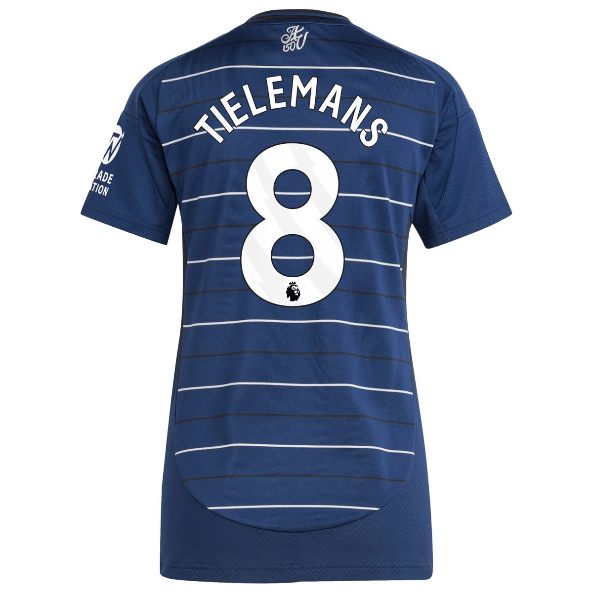 aston villa adidas third shirt 2024-25 – womens with tielemans 8 printing Collection | Aston Villa Jerseys for True Fans