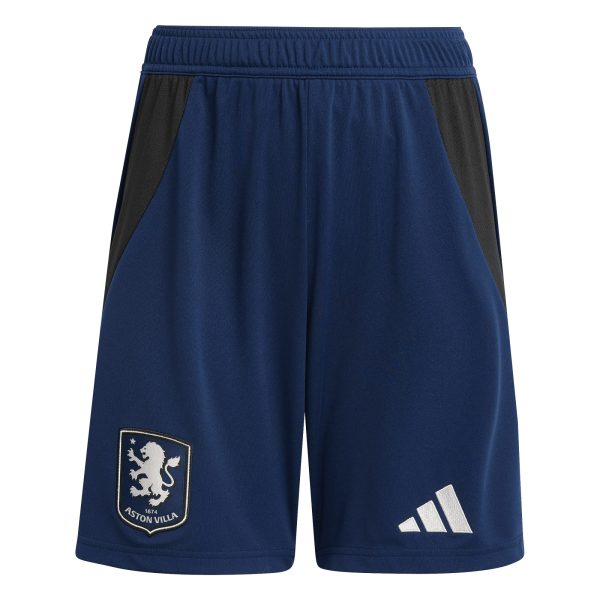 aston villa adidas third shorts 2024-25 – kids with custom printing Collection | Aston Villa Jerseys for True Fans