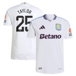 aston villa adidas wsl away authentic shirt 2024-25 with taylor 25 printing Collection | Aston Villa Jerseys for True Fans