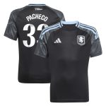 aston villa adidas wsl away shirt 2025-26 – kids with pacheco 33 printing Collection | Aston Villa Jerseys for True Fans