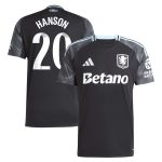 aston villa adidas wsl away shirt 2025-26 with hanson 20 printing Collection | Aston Villa Jerseys for True Fans