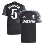 aston villa adidas wsl away shirt 2025-26 with staniforth 5 printing Collection | Aston Villa Jerseys for True Fans