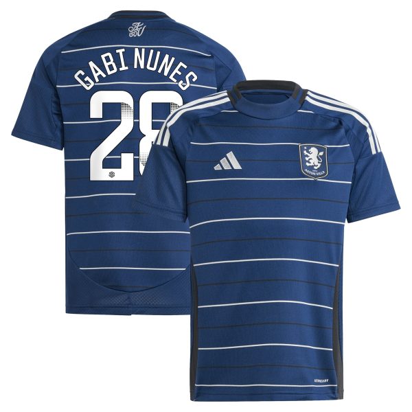 aston villa adidas wsl third shirt 2024-25 – kids with gabi nunes 28 printing Collection | Aston Villa Jerseys for True Fans