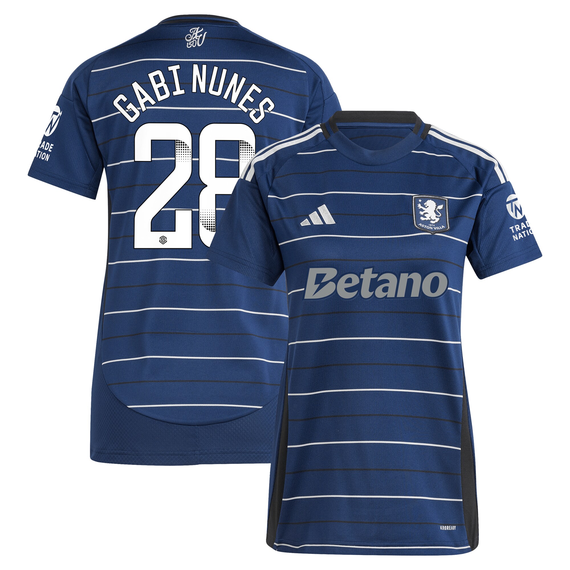 aston villa adidas wsl third shirt 2024-25 – womens with gabi nunes 28 printing Collection | Aston Villa Jerseys for True Fans