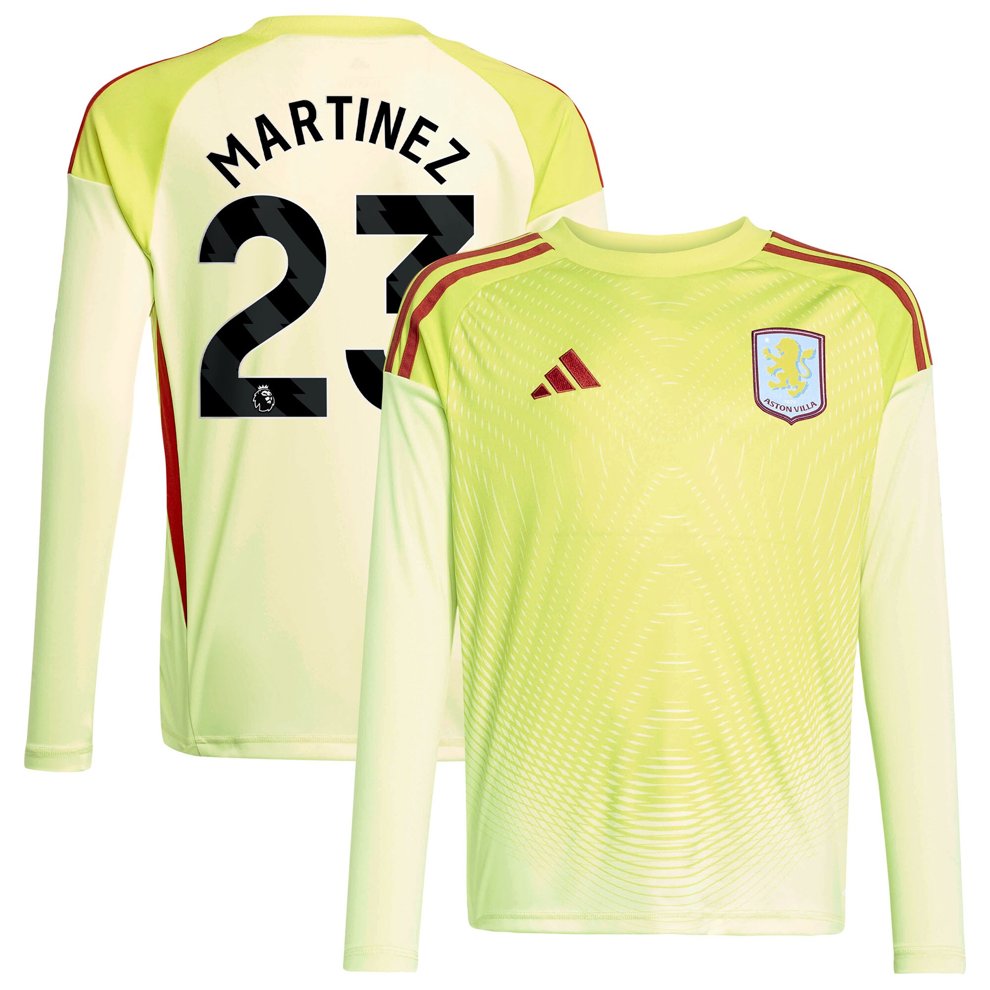 aston villa away goalkeeper shirt 2025-26 – kids with martinez 23 printing Collection | Aston Villa Jerseys for True Fans