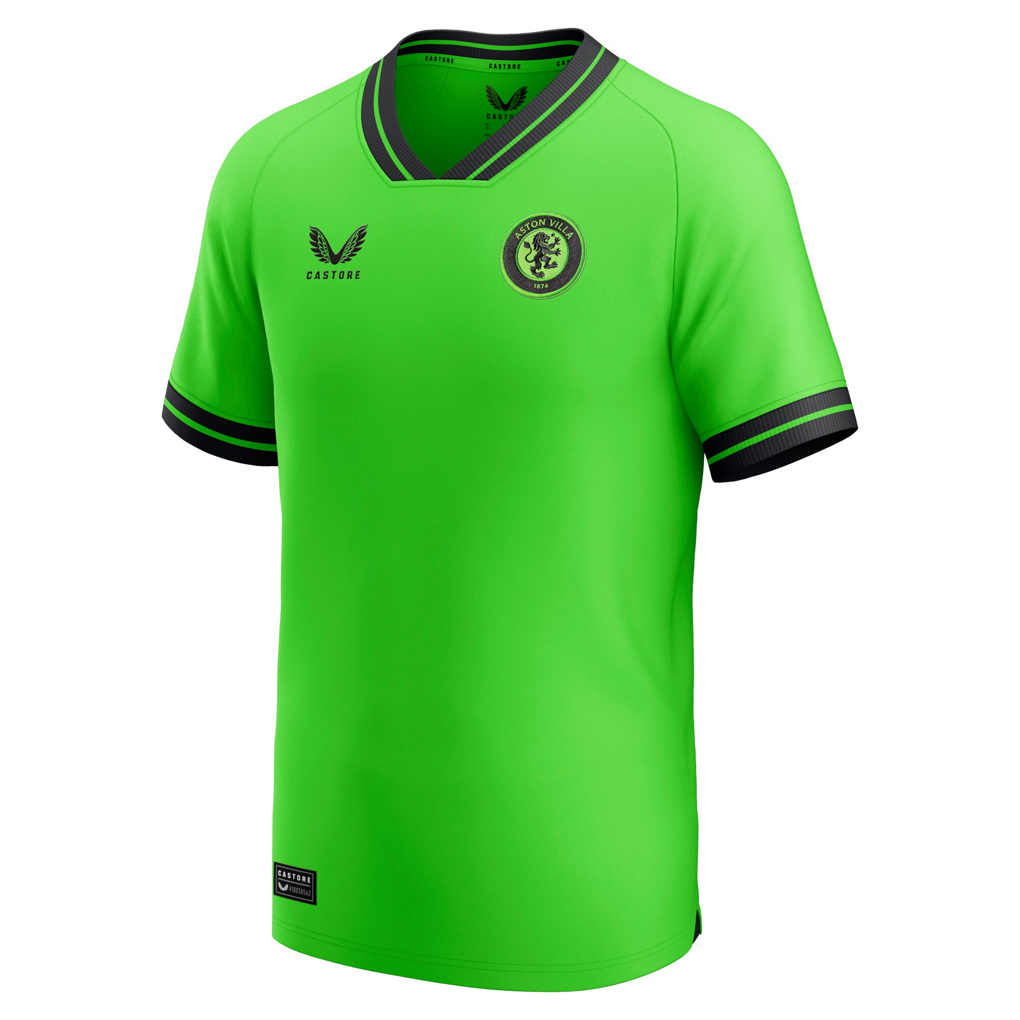 aston villa castore away goalkeeper shirt 2023-24 – kids with custom printing Collection | Aston Villa Jerseys for True Fans