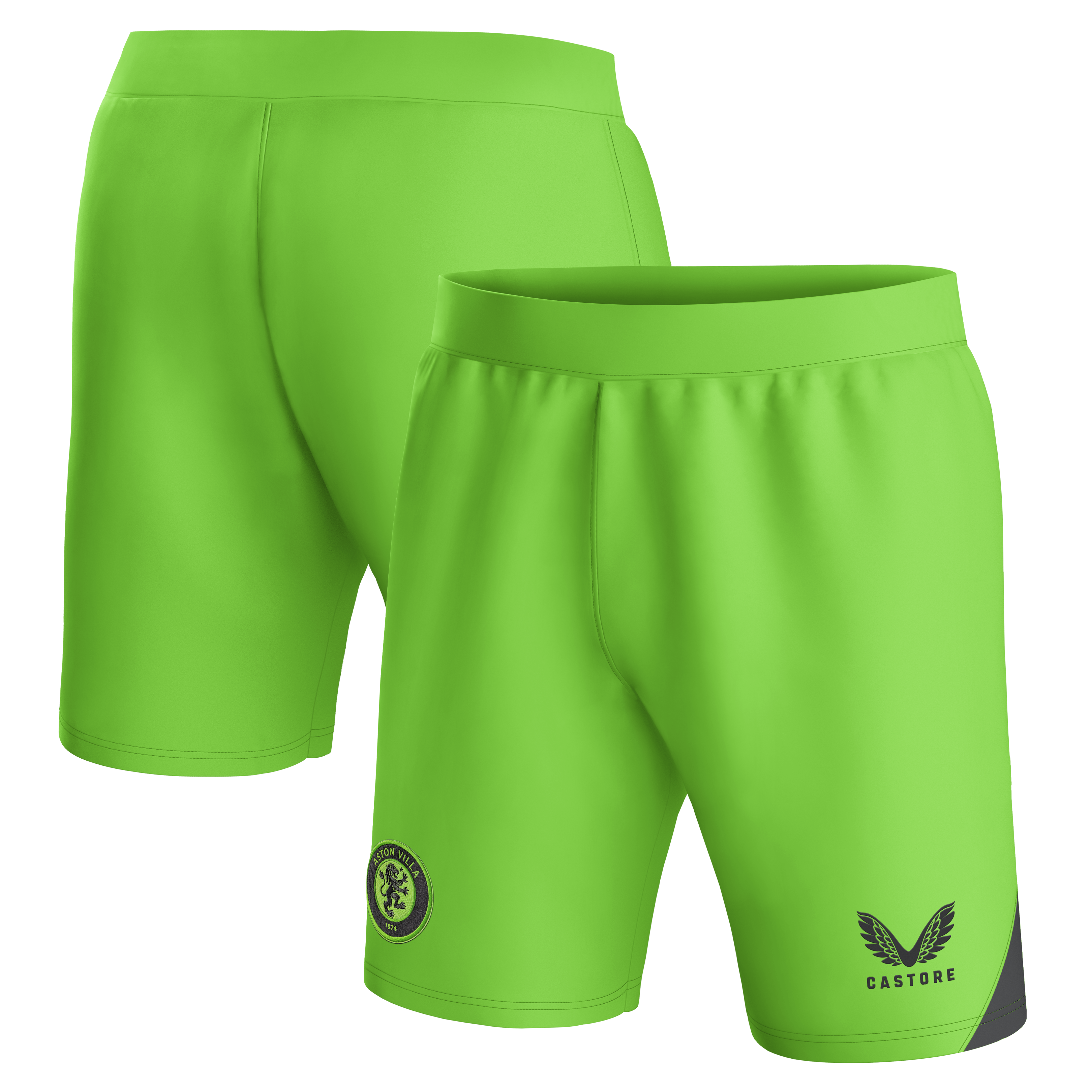 aston villa castore away goalkeeper shorts 2023-24 – kids – 13385917 with custom printing Collection | Aston Villa Jerseys for True Fans