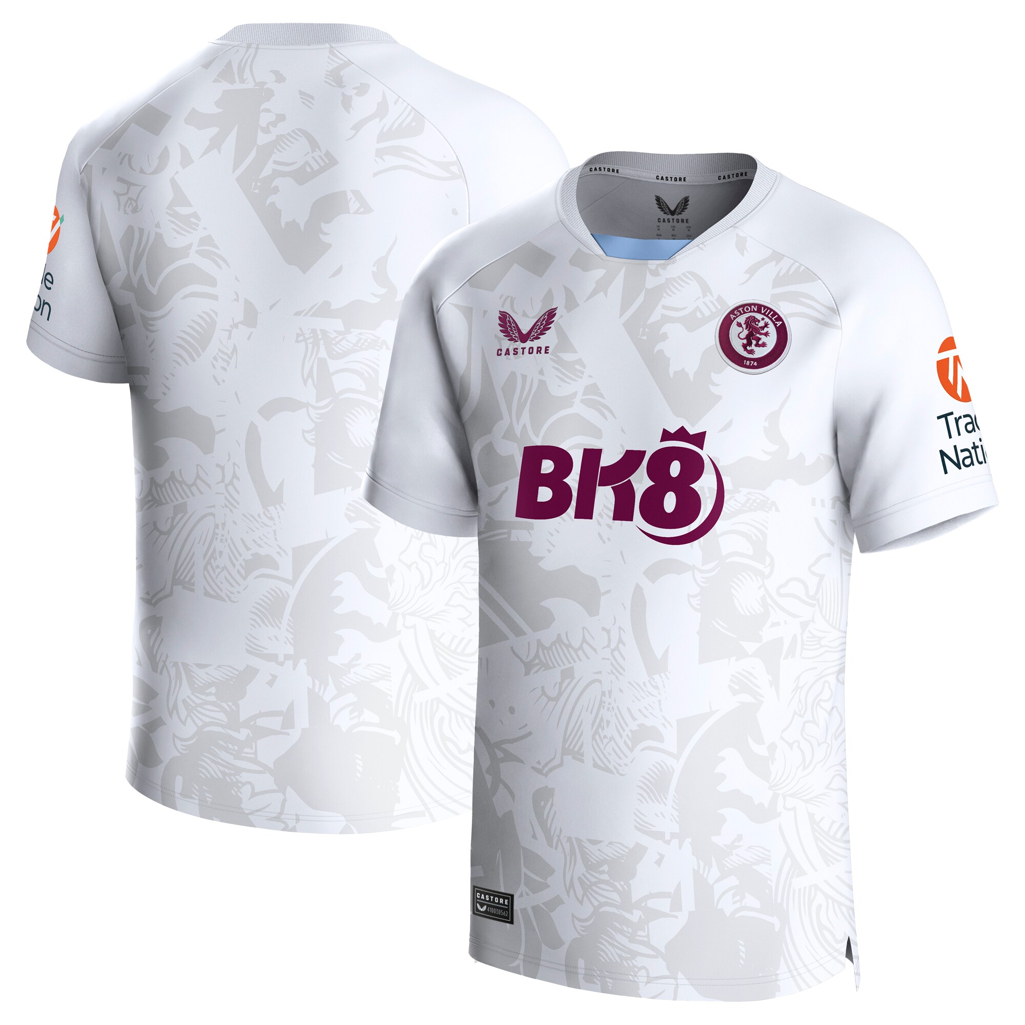 aston villa castore away shirt 2023-24 with custom printing Collection | Aston Villa Jerseys for True Fans