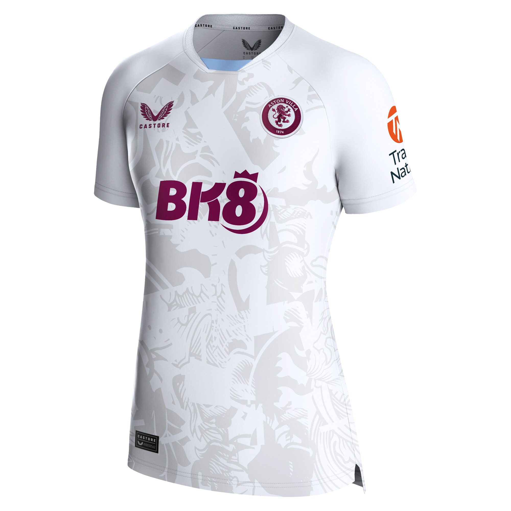 aston villa castore away shirt 2023-24 – womens with custom printing Collection | Aston Villa Jerseys for True Fans