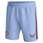 aston villa castore away shorts 2023-24 – kids with custom printing Collection | Aston Villa Jerseys for True Fans