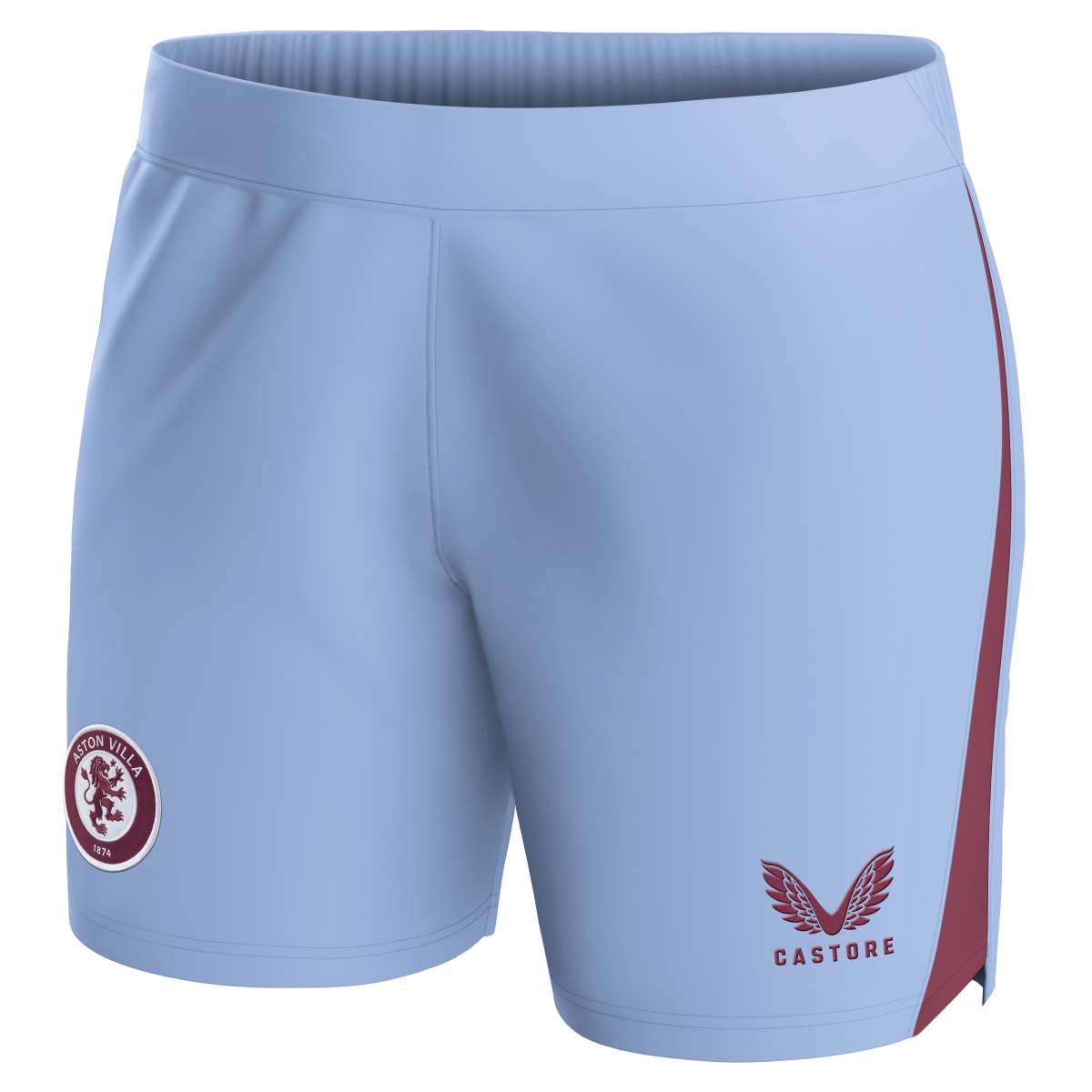 aston villa castore away shorts 2023-24 – womens with custom printing Collection | Aston Villa Jerseys for True Fans