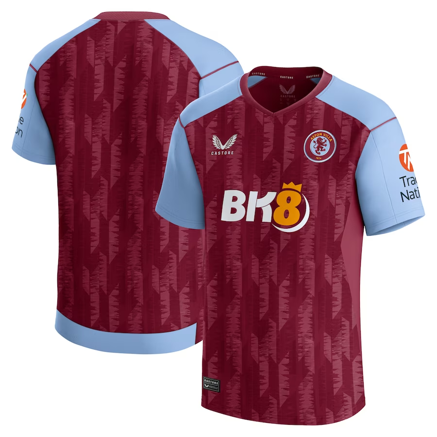 aston villa castore home shirt 2023-24 with custom printing Collection | Aston Villa Jerseys for True Fans