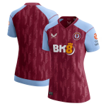aston villa castore home shirt 2023-24 – womens with custom printing Collection | Aston Villa Jerseys for True Fans