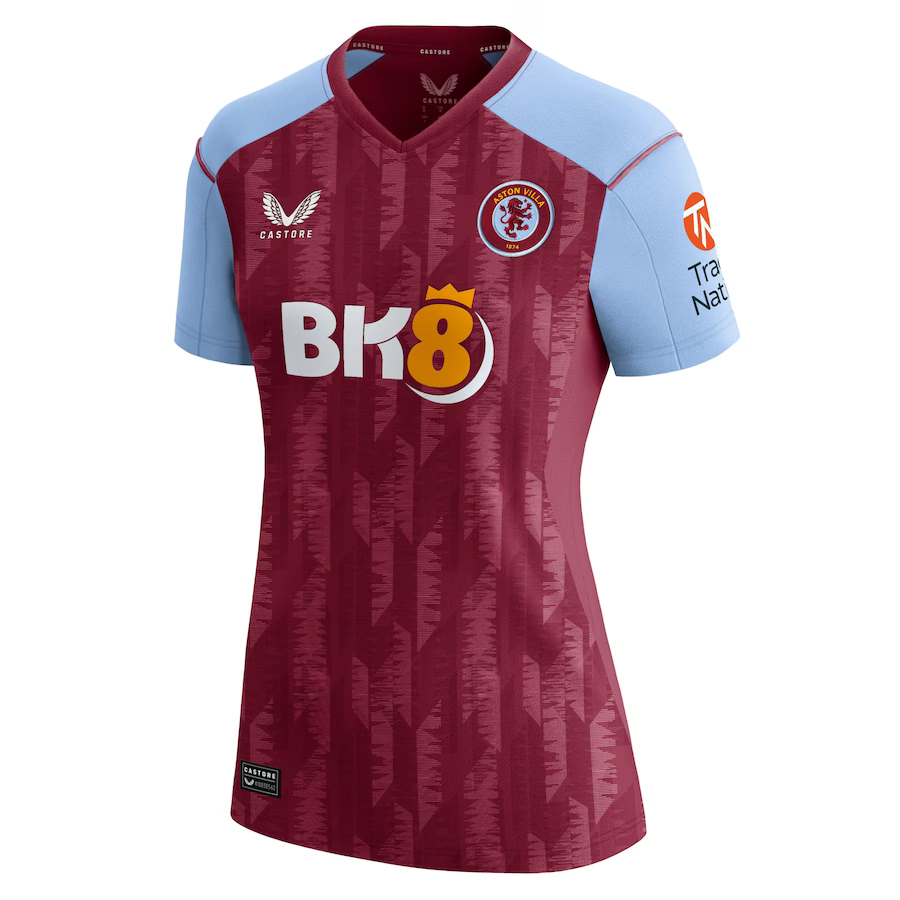 aston villa castore home shirt 2023-24 – womens with custom printing Collection | Aston Villa Jerseys for True Fans