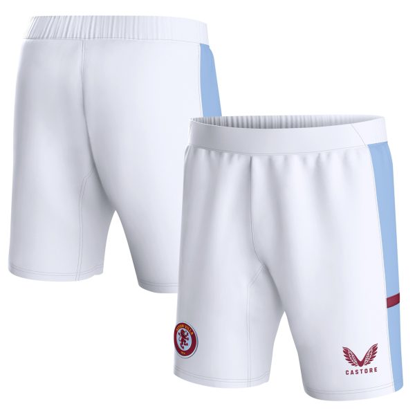 aston villa castore home shorts 2023-24 – kids with custom printing Collection | Aston Villa Jerseys for True Fans