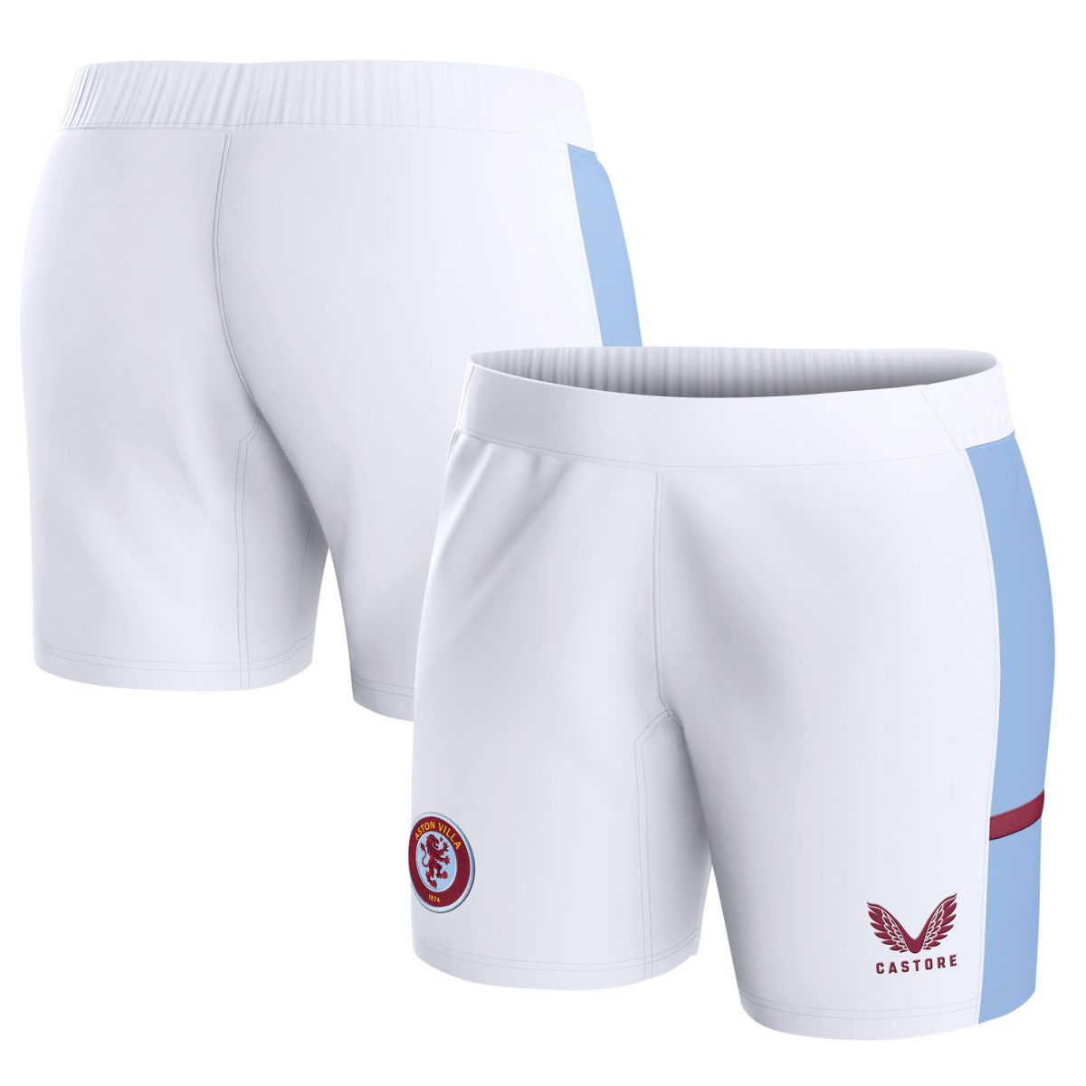 aston villa castore home shorts 2023-24 – womens with custom printing Collection | Aston Villa Jerseys for True Fans