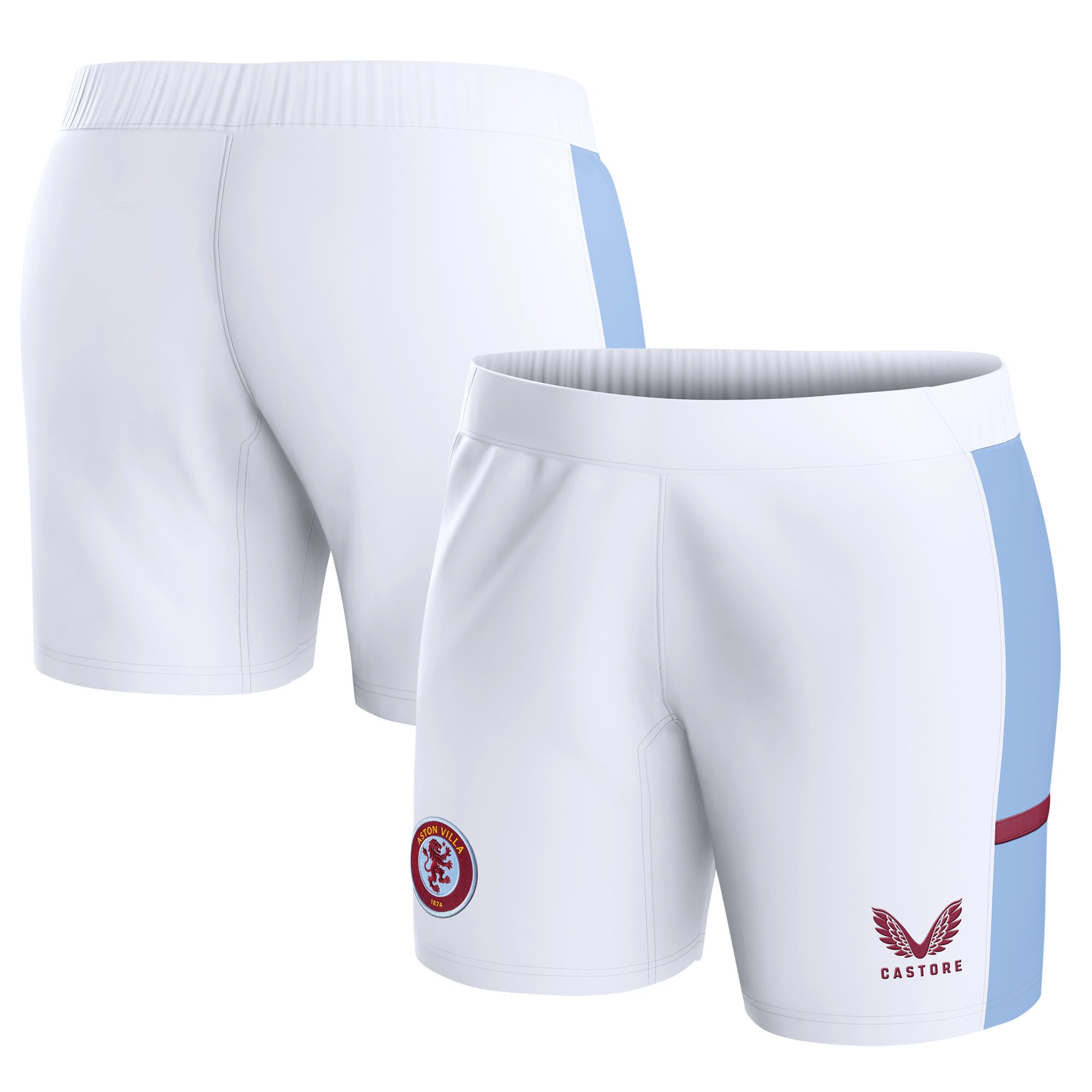 aston villa castore home shorts 2023-24 – womens with custom printing Collection | Aston Villa Jerseys for True Fans