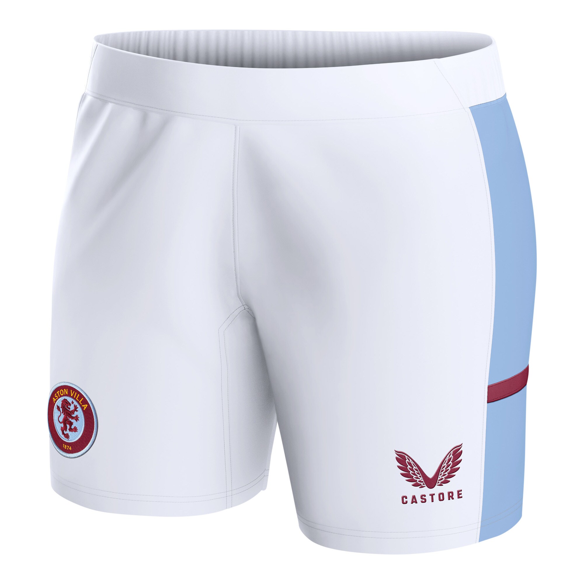 aston villa castore home shorts 2023-24 – womens with custom printing Collection | Aston Villa Jerseys for True Fans