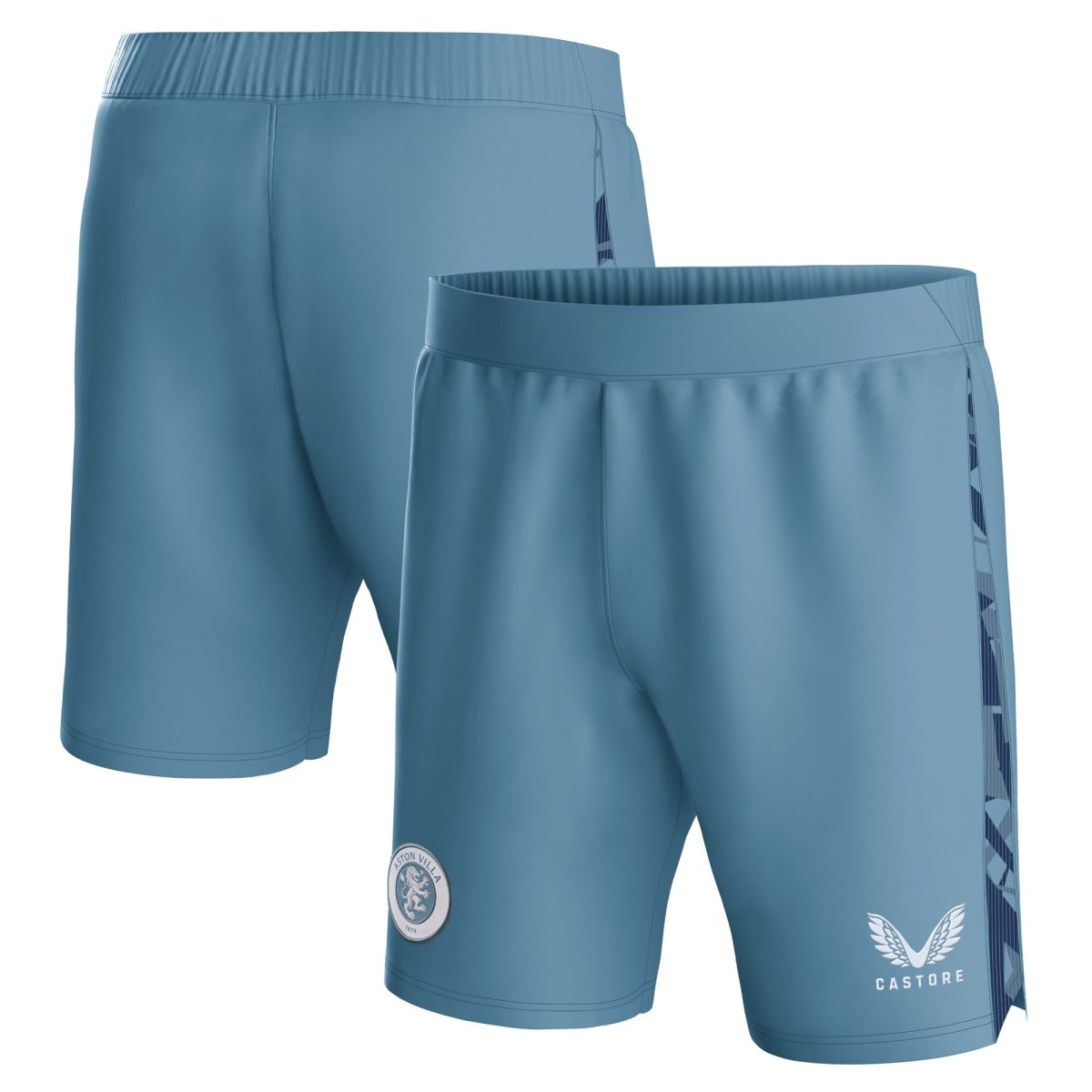 aston villa castore third shorts 2023-24 – kids Collection | Aston Villa Jerseys for True Fans