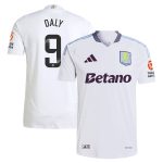 aston villa wsl adidas away authentic shirt 2024-25 with daly 9 printing Collection | Aston Villa Jerseys for True Fans