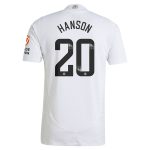 aston villa wsl adidas away authentic shirt 2024-25 with hanson 20 printing Collection | Aston Villa Jerseys for True Fans