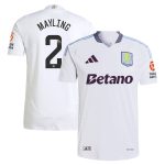 aston villa wsl adidas away authentic shirt 2024-25 with mayling 2 printing Collection | Aston Villa Jerseys for True Fans