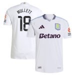 aston villa wsl adidas away authentic shirt 2024-25 with mullett 18 printing Collection | Aston Villa Jerseys for True Fans