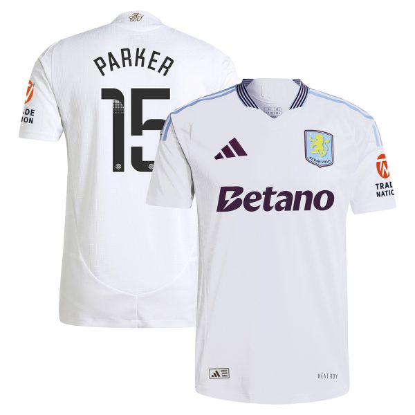 aston villa wsl adidas away authentic shirt 2024-25 with parker 15 printing Collection | Aston Villa Jerseys for True Fans