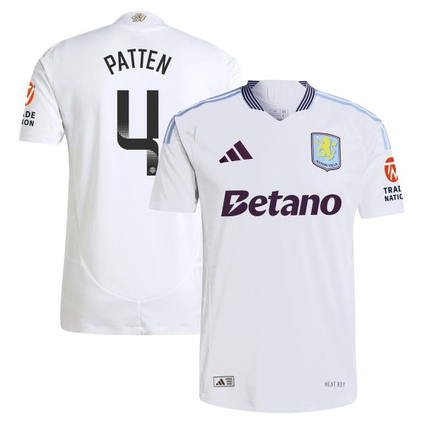 aston villa wsl adidas away authentic shirt 2024-25 with patten 4 printing Collection | Aston Villa Jerseys for True Fans