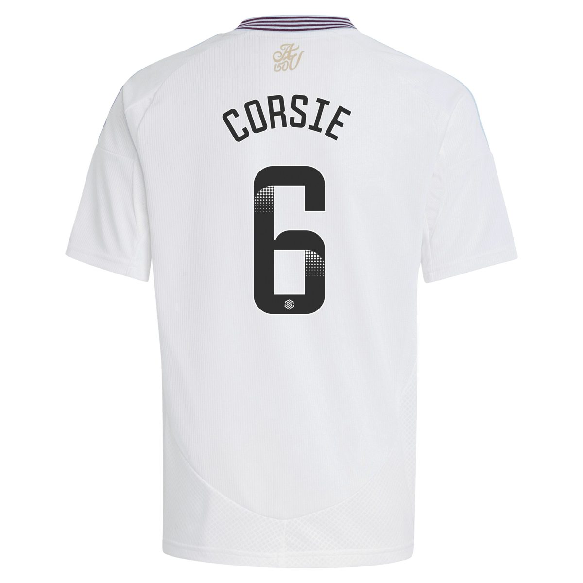 aston villa wsl adidas away shirt 2024-25 – kids with corsie 6 printing Collection | Aston Villa Jerseys for True Fans