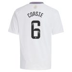 aston villa wsl adidas away shirt 2024-25 – kids with corsie 6 printing Collection | Aston Villa Jerseys for True Fans
